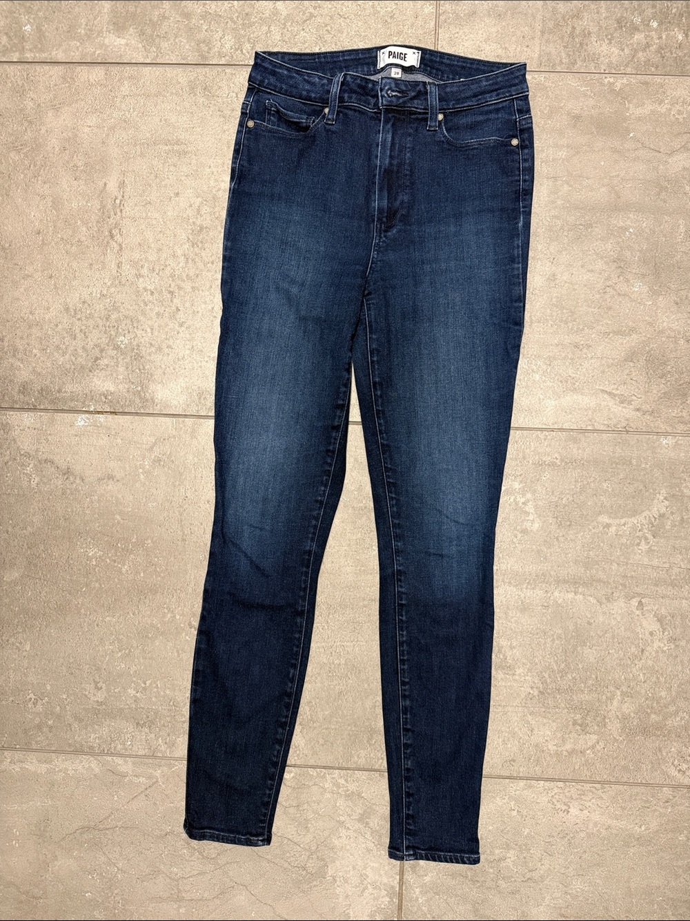 PAIGE High Waist Skinny Jeans